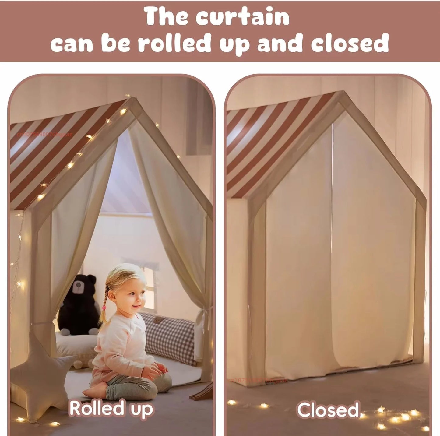 Kids Tent Indoor & Outdoor Toddler Tent Kids Playhouse Tent Play Tent Large Kids Playhouse Tent Toys