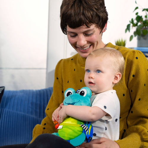 Ocean Explorers Neptune’S Sensory Sidekick Activity Plush Toy, Ages 0+ Months
