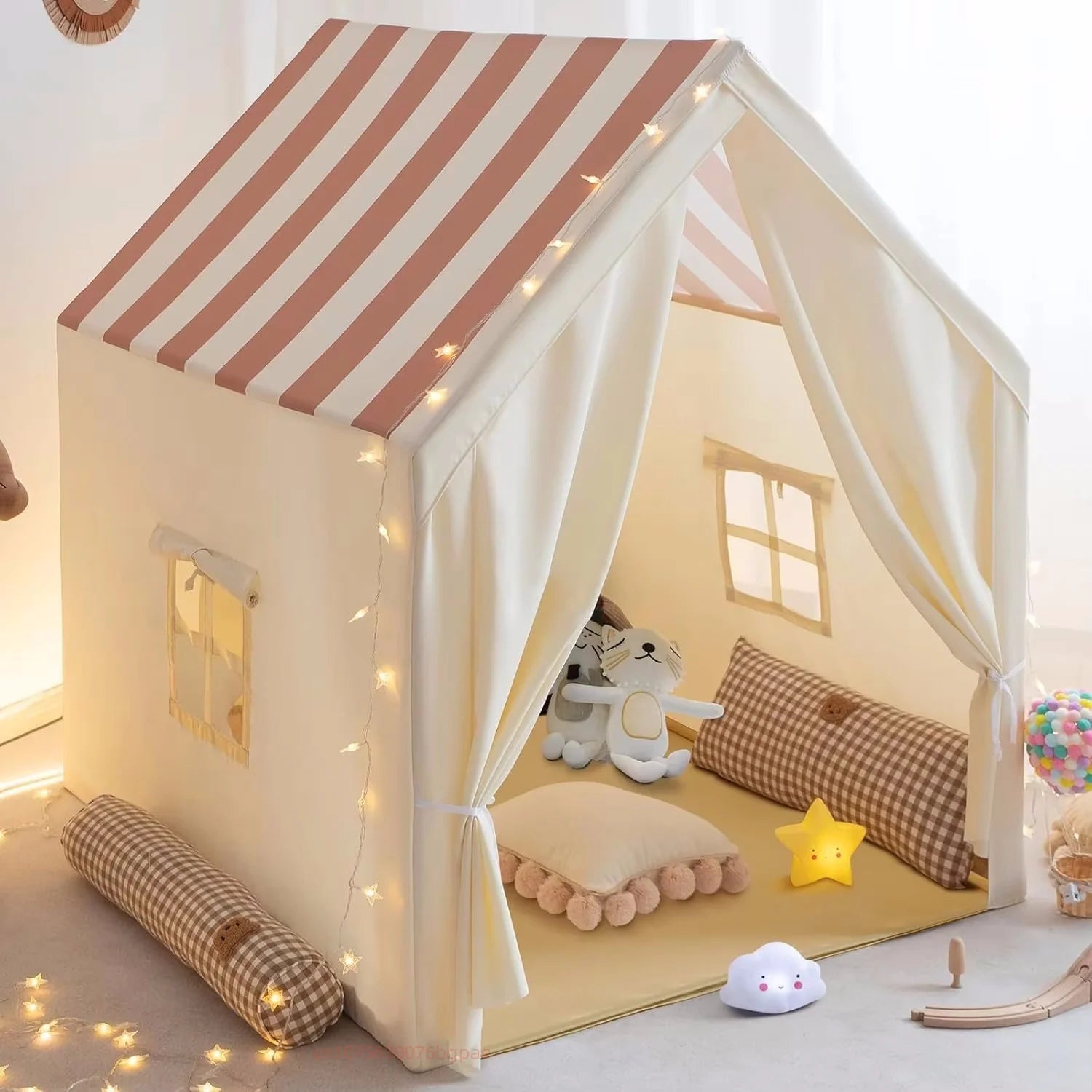Kids Tent Indoor & Outdoor Toddler Tent Kids Playhouse Tent Play Tent Large Kids Playhouse Tent Toys